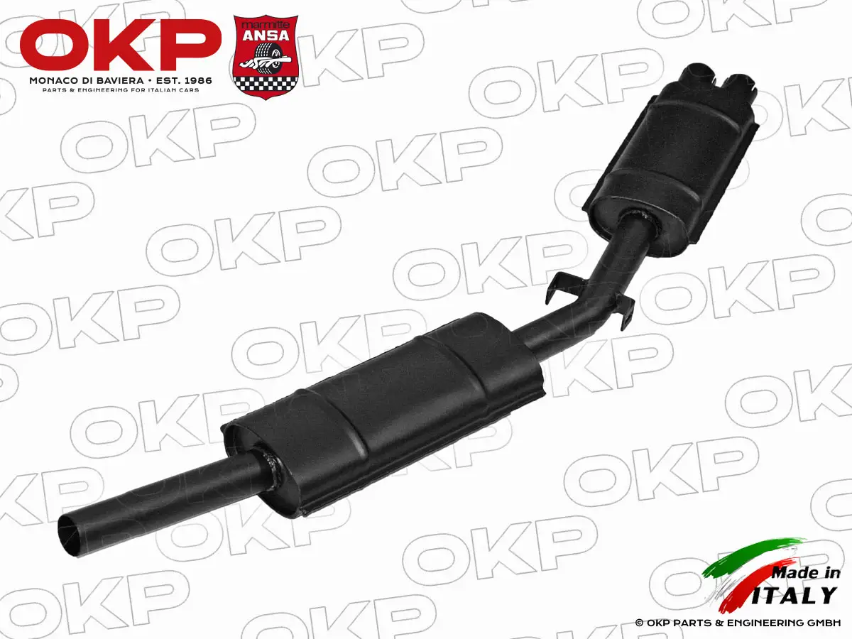 ANSA Schalldämpfer mitte Maserati Sebring / Mexico 1.S