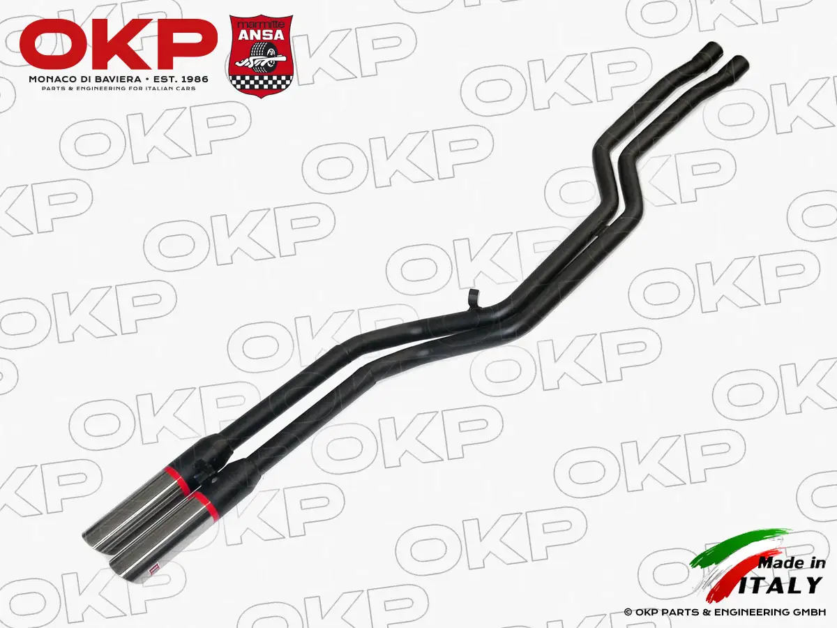 ANSA Marmitta posteriore SX Ferrari 365 GT/4 2+2