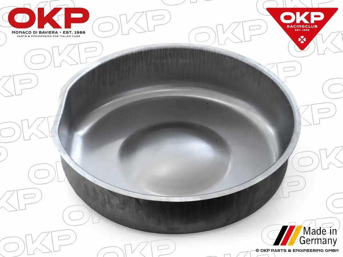 Reserveradwanne mit Mulde Aluminium 105 / 115