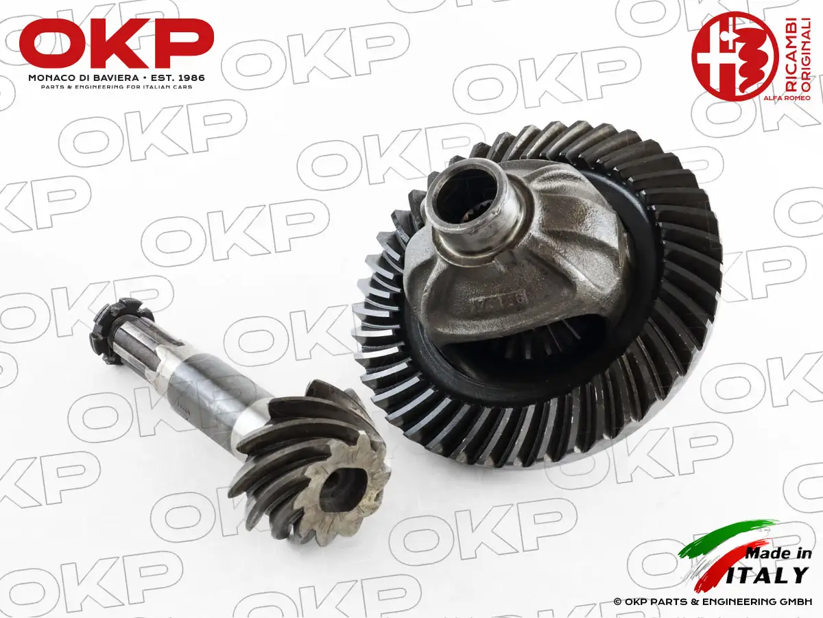 Differential mit Teller / Kegelrad 9:41 750 / 101 1300cc