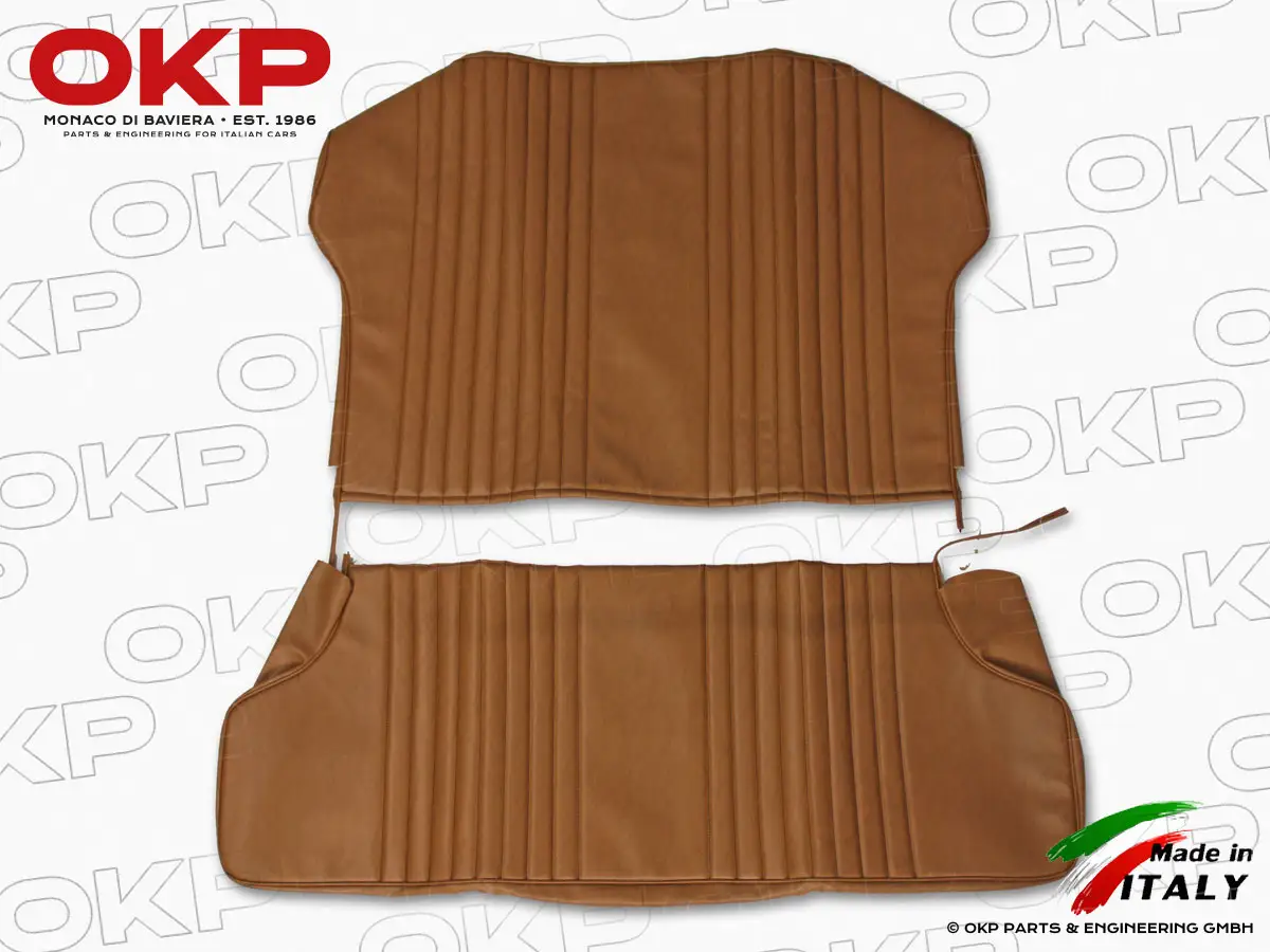 Sitzbezug hinten Kunstleder braun 1300 GT Junior 66 - 69