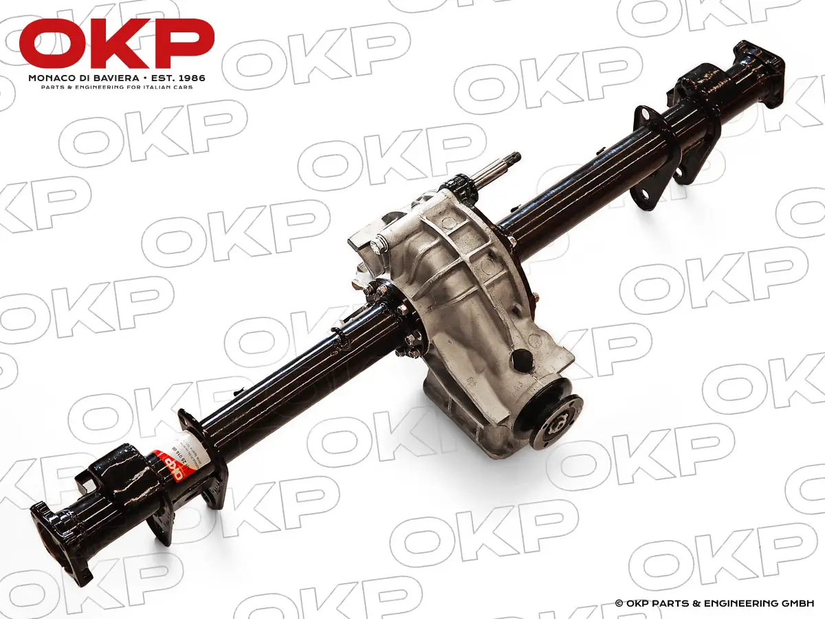 Austausch Hinterachse 10/41 ohne Sperre 105 / 115