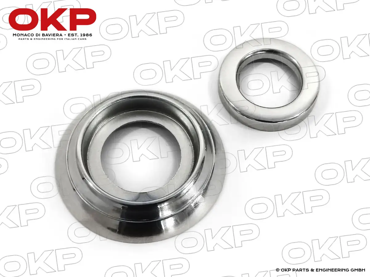 Unterlagen chrom 2-teilig für Innengriffe 750 / 101 / Ferrari