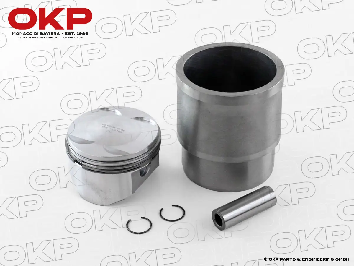 Kolben u. Buchse 3,0 V6 24V 164 / 166 / GTV 93mm
