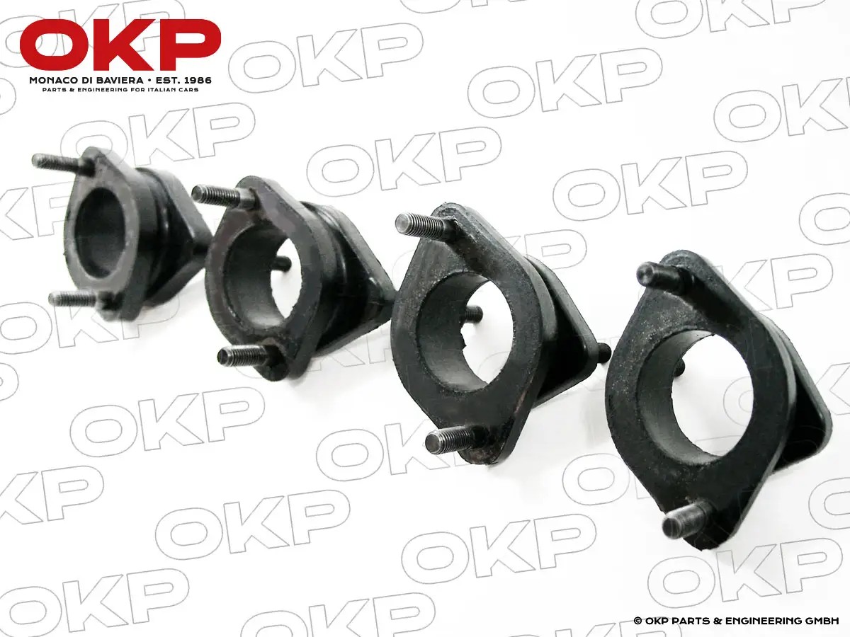 Satz (4 Stk.) Vergaserflansche 750 Veloce