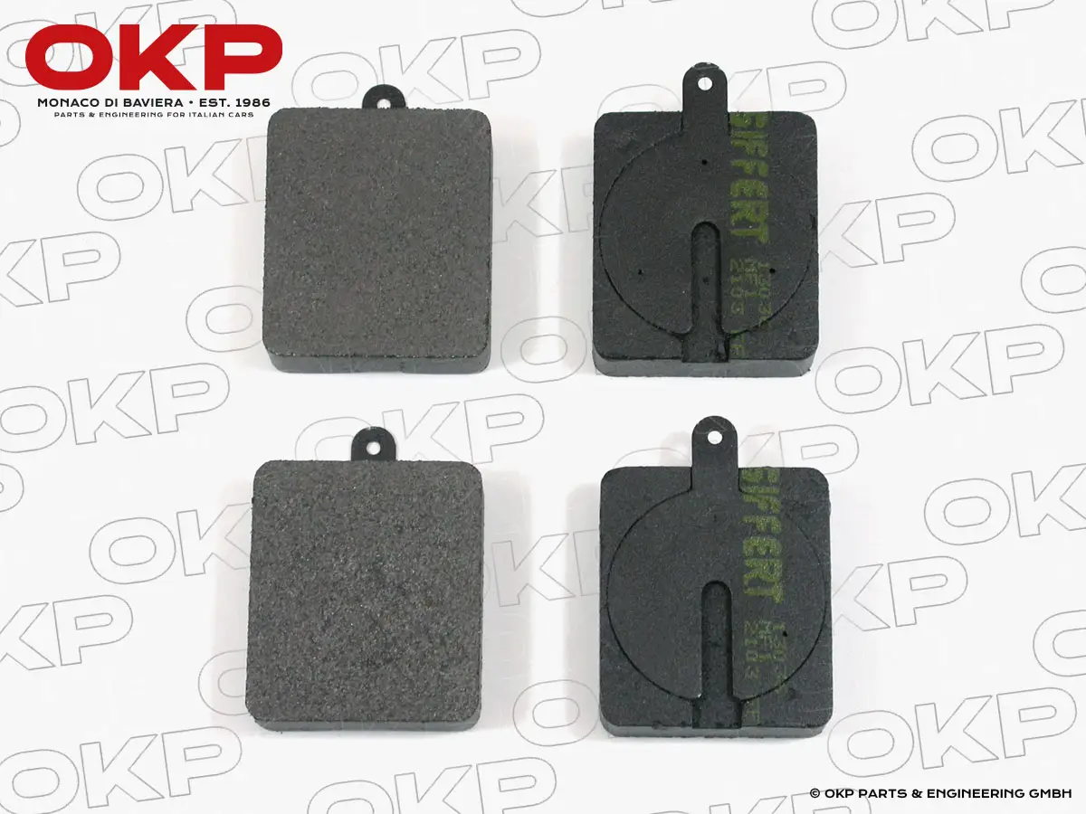 Bremsbelag Dunlop vo / hinten Alfa TZ / Ferrari / Fulvia