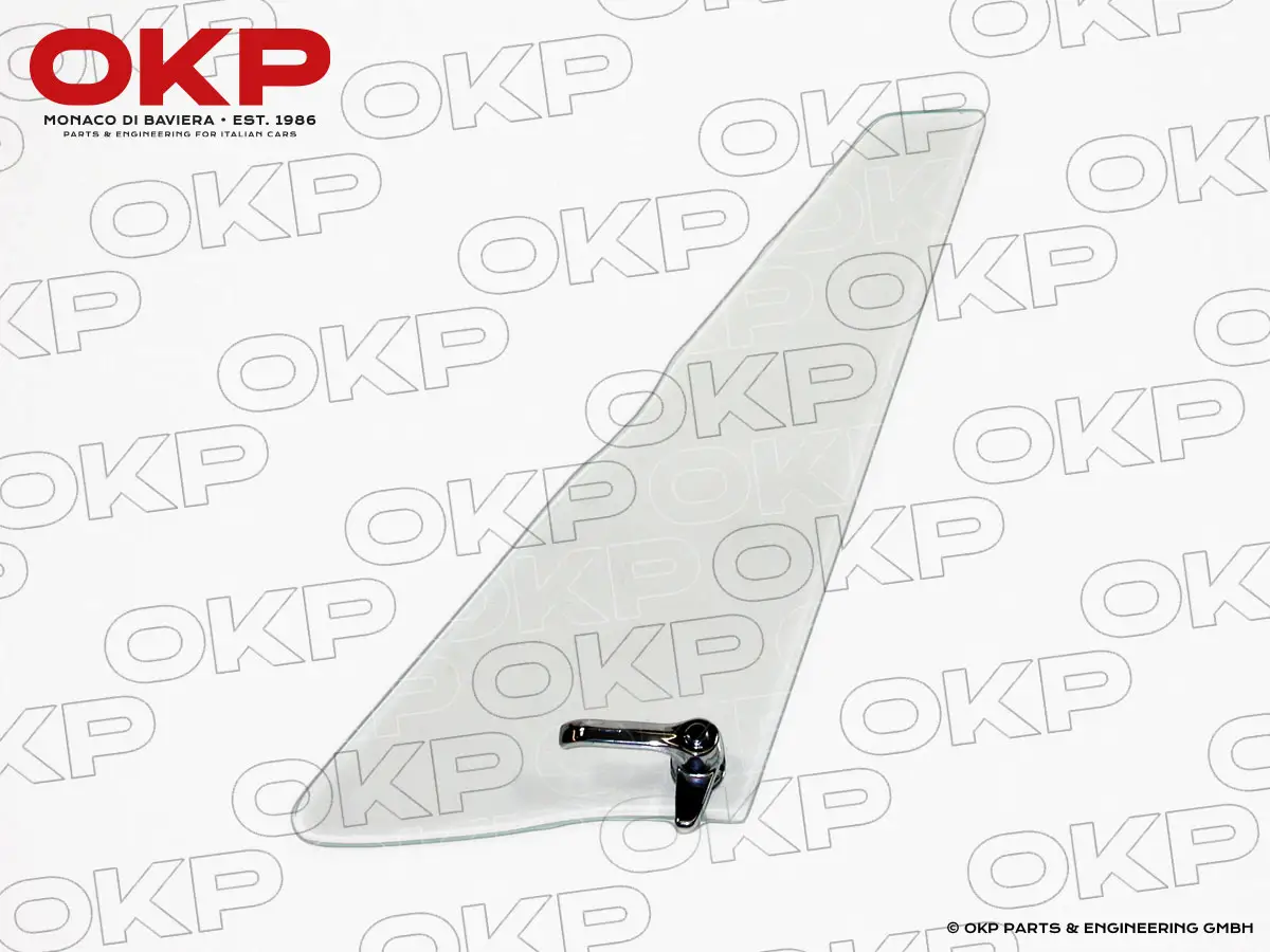 Dreiecksfenster kpl. Spider Bj. 70 - 93 klar rechts