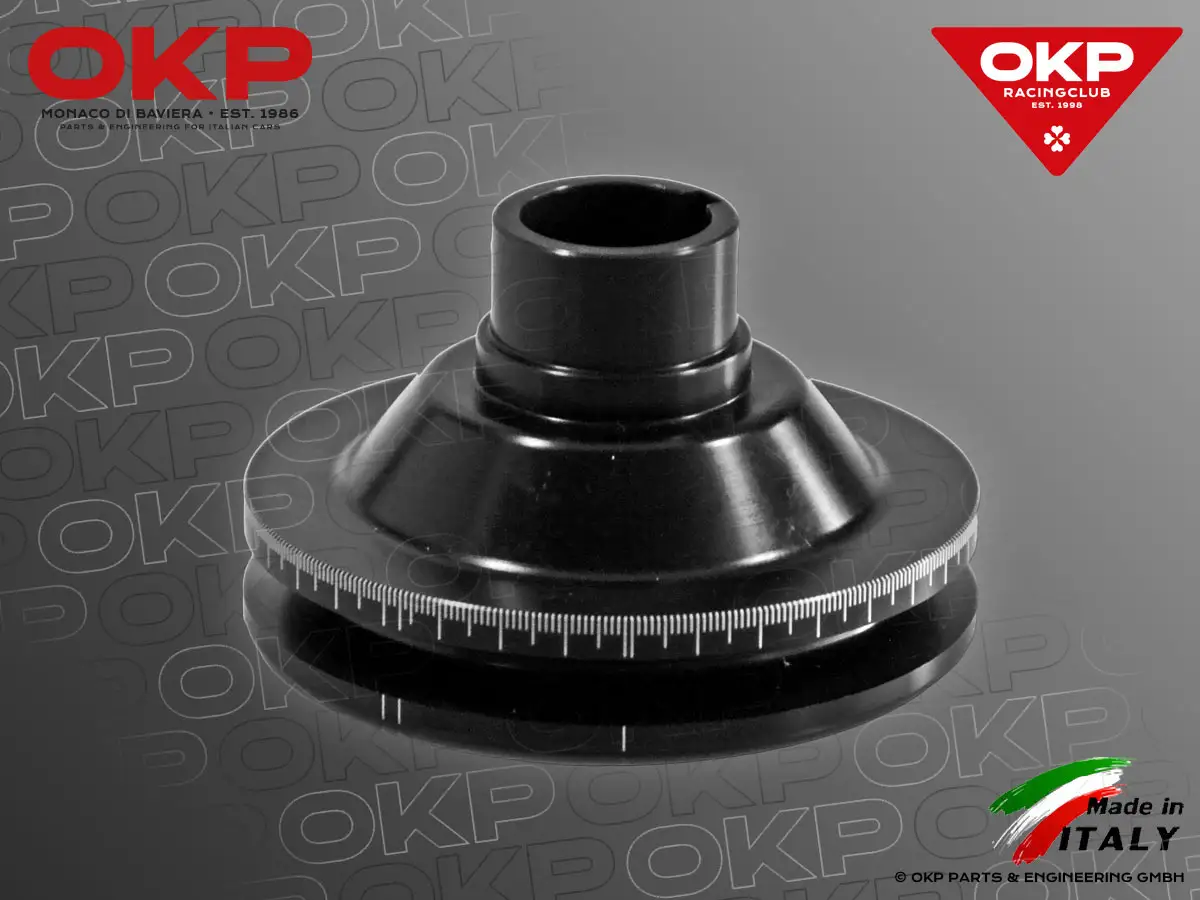 Riemenscheibe Aluminium 360° Skalierung (105mm)