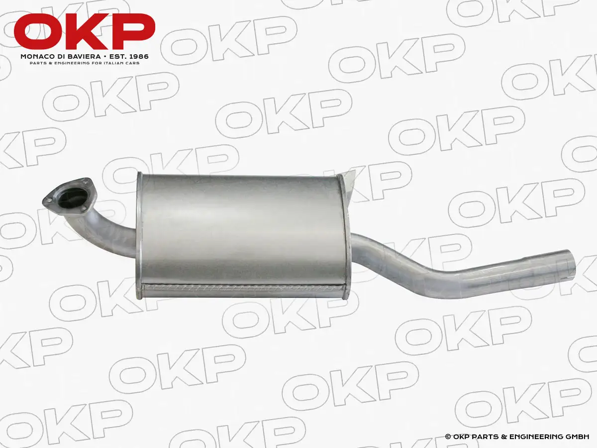 Schalldämpfer mitte Giulia / Berlina / GT (steh. Pedale)