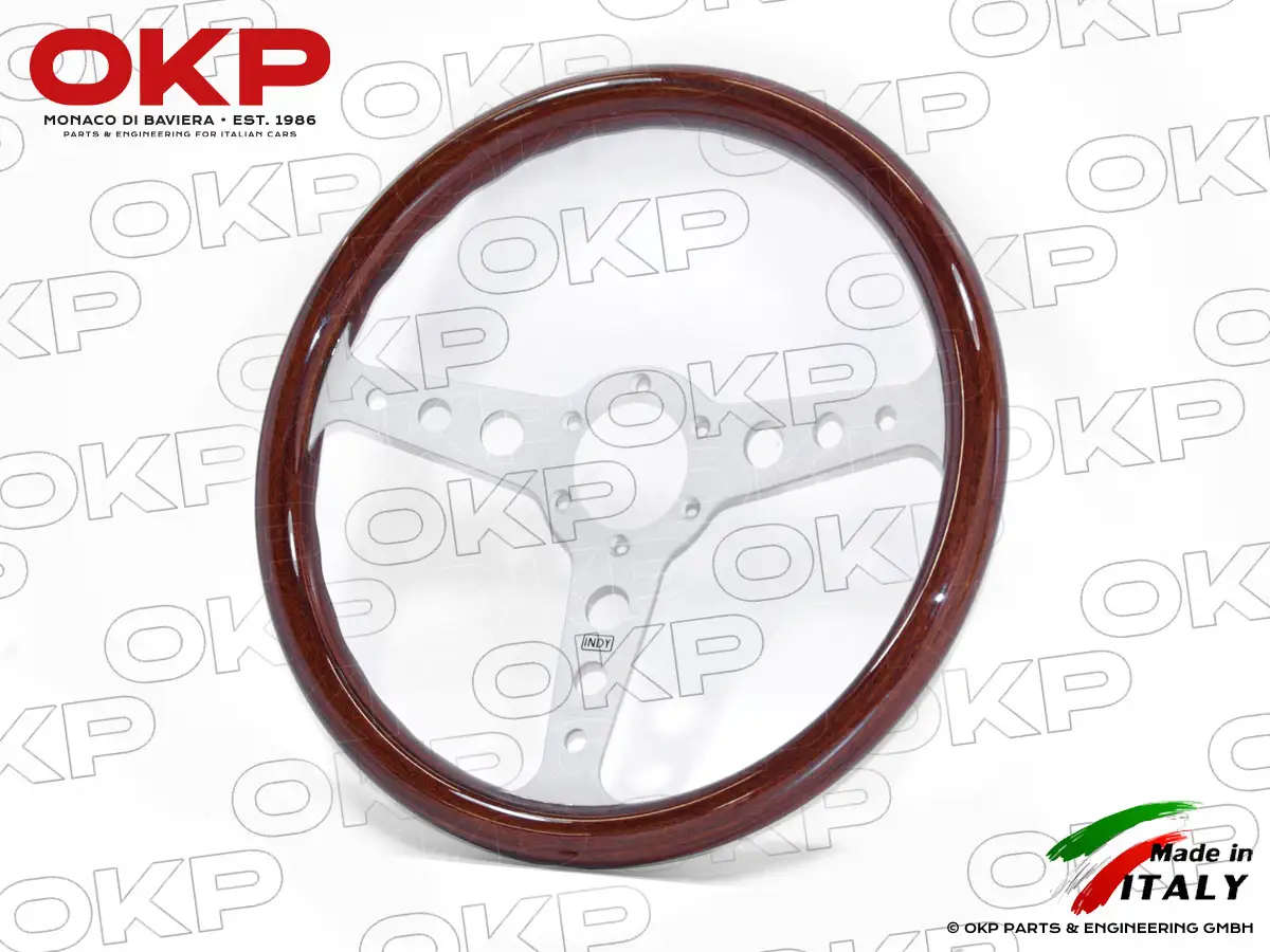 Holz Lenkrad Momo Indy 350mm (ohne ABE)