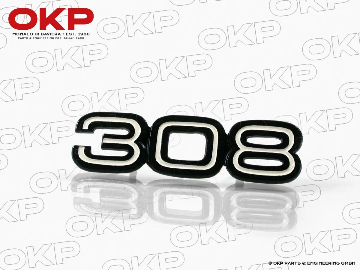 Schriftzug hinten 308