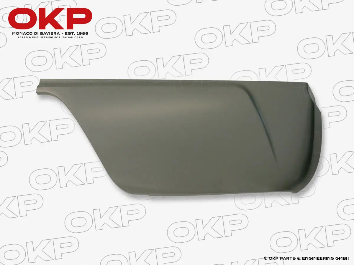 Endblech hinten Giulia links (Restaurationsqualität)