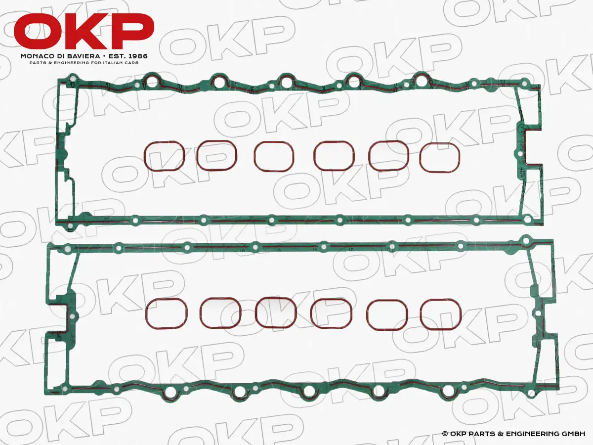 Satz Ventildeckeldichtungen Ferrari Testarossa / 512TR