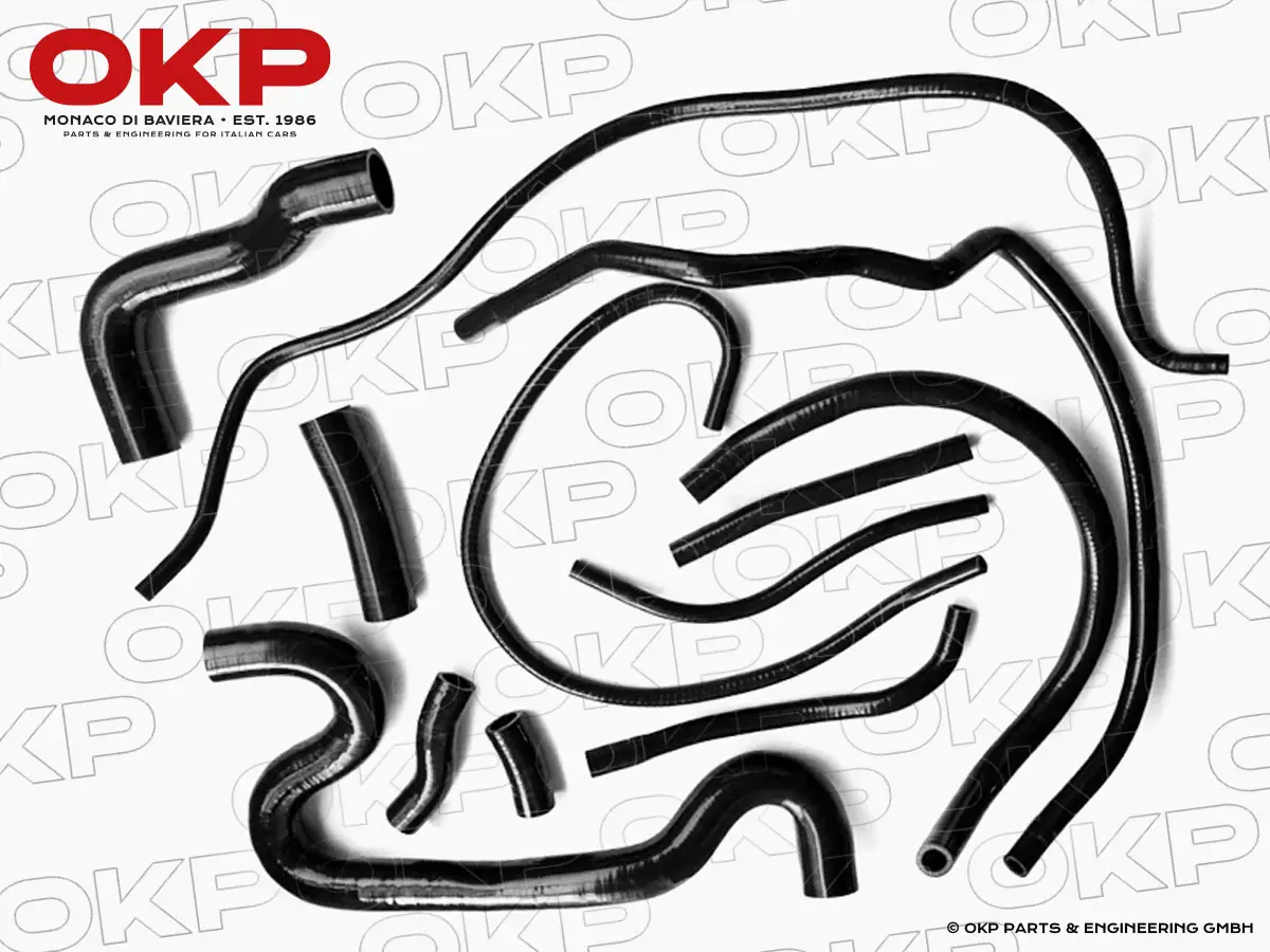 Satz (12) Kühlerschläuche Silikon Alfa 75 1.8 Turbo