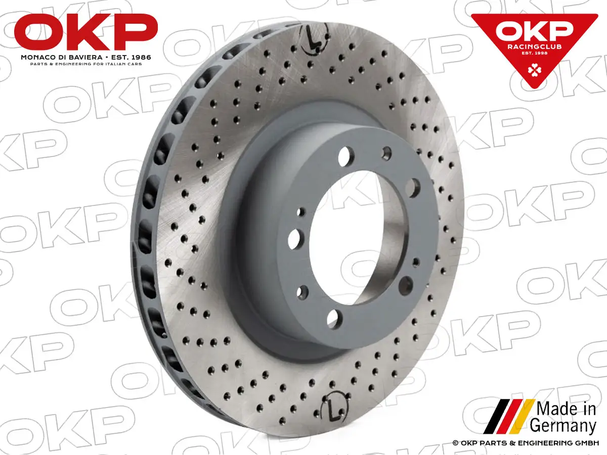 Bremsscheibe vo. li. belüftet Porsche 964 RS/3.3Turbo