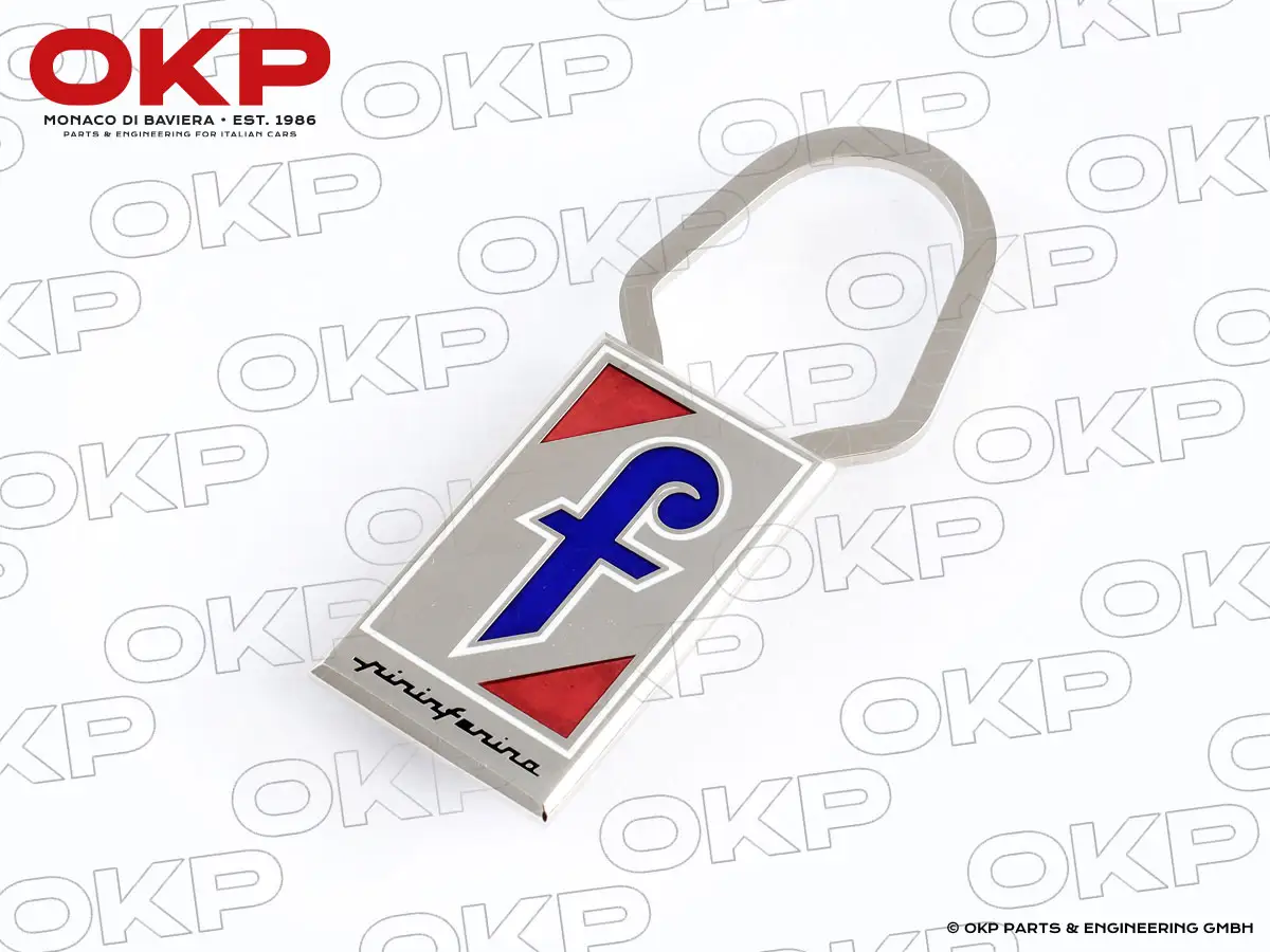Schlüsselanhänger Pininfarina (rechteckig) emailliert