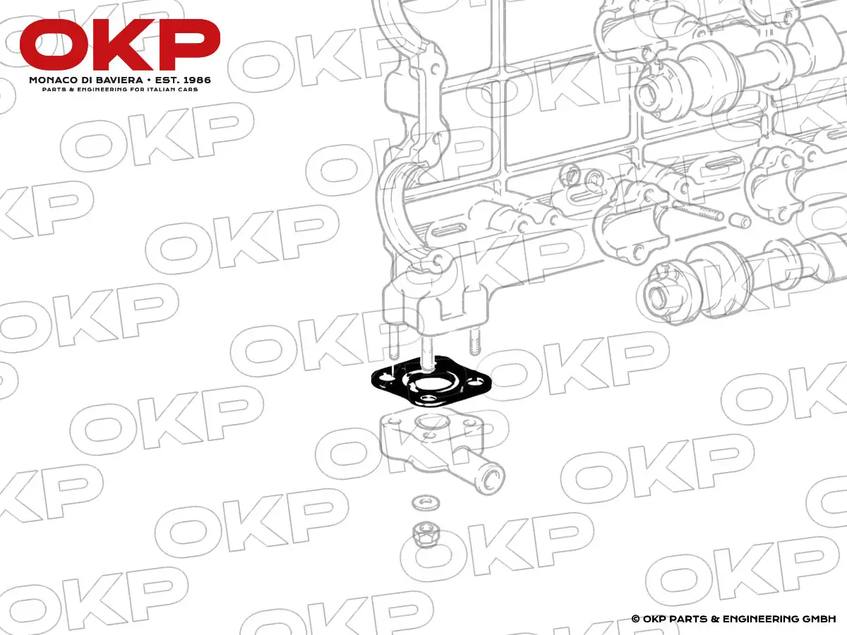 Dichtung klein Ventildeckel Ferrari 512 BB / 512 BBi