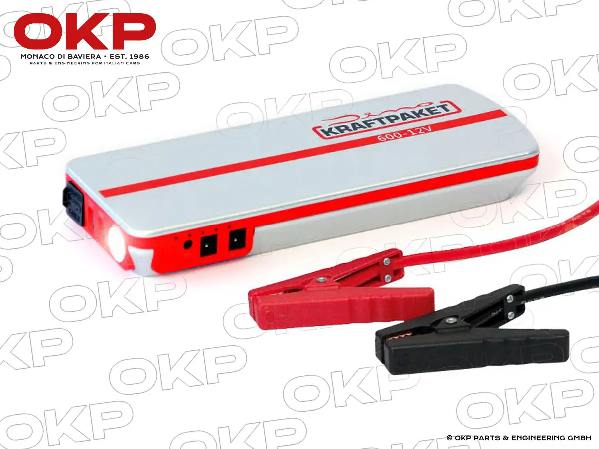 Dino Kraftpaket 12V / 600A Starthilfe und Powerbank