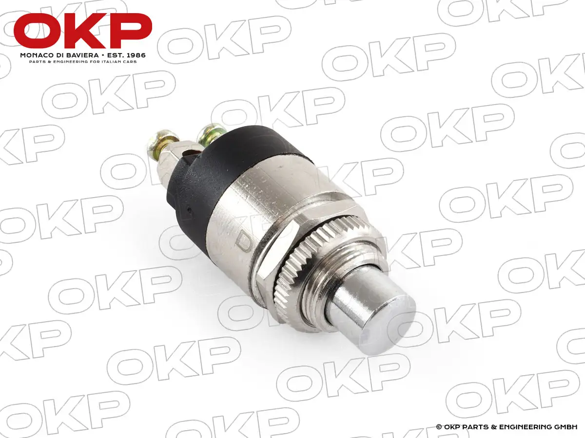 Starter Druckschalter 12V chrom Classic