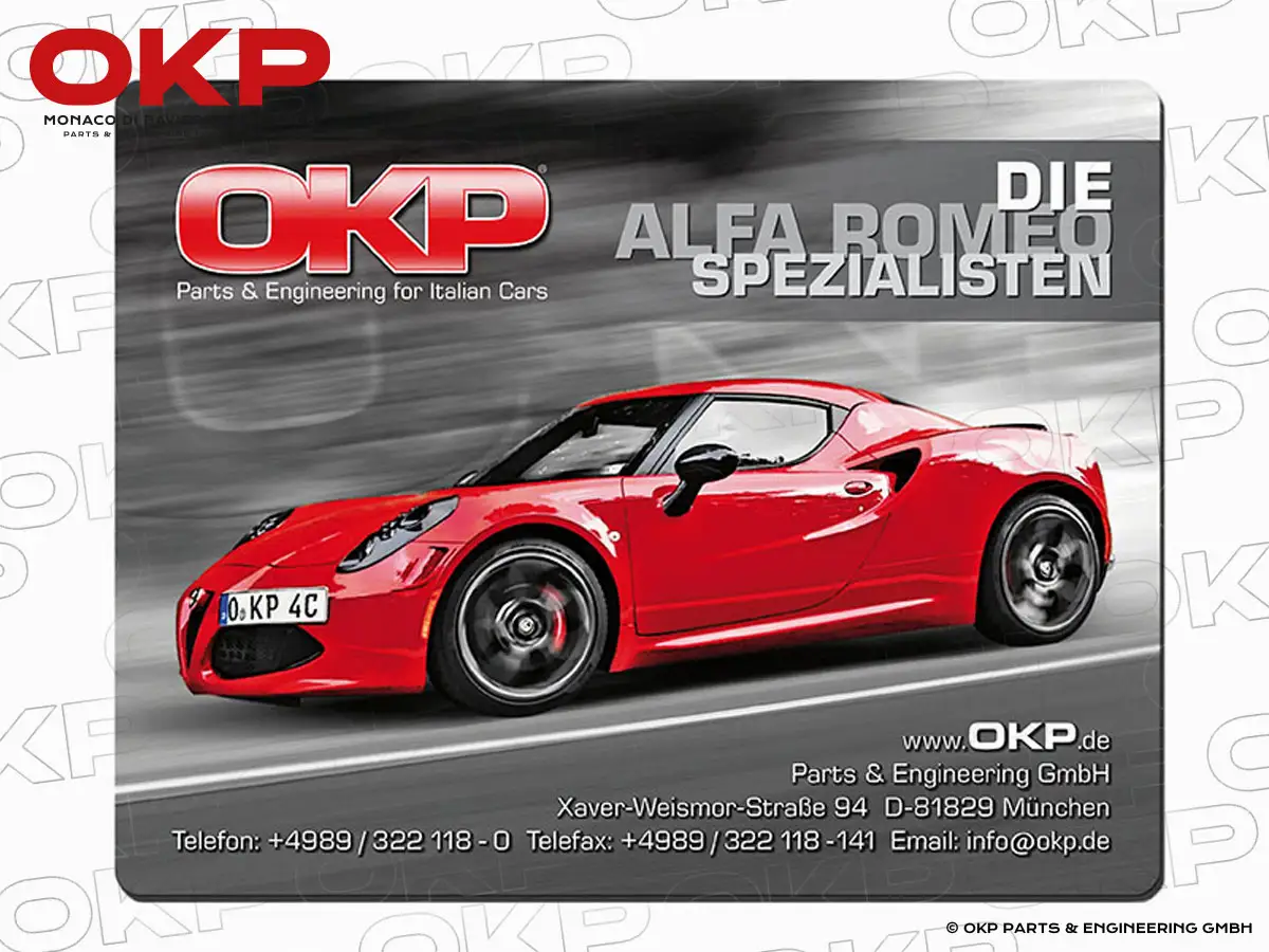 Maus Pad Alfa Romeo 4C OKP
