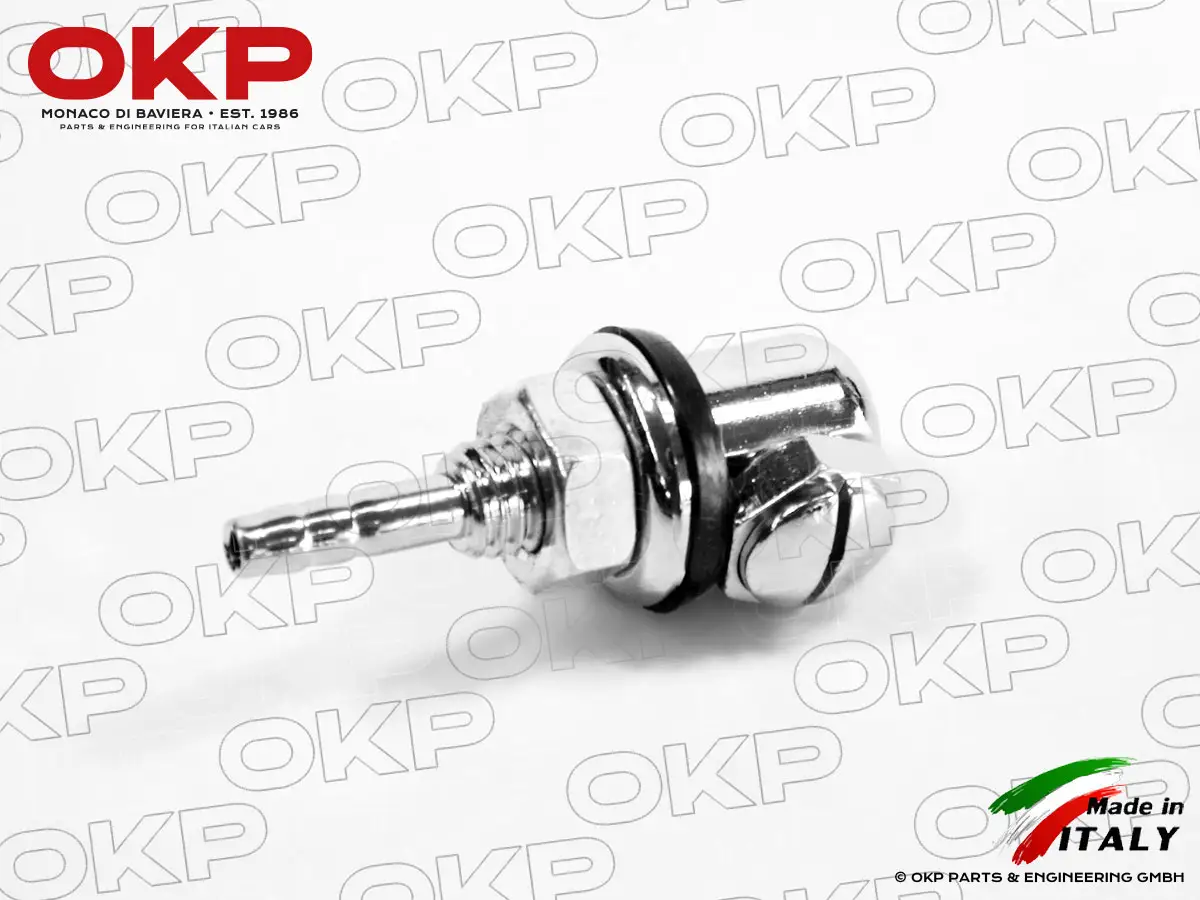 Spritzdüse chrom einfach 750 Giulietta Spider / Ferrari