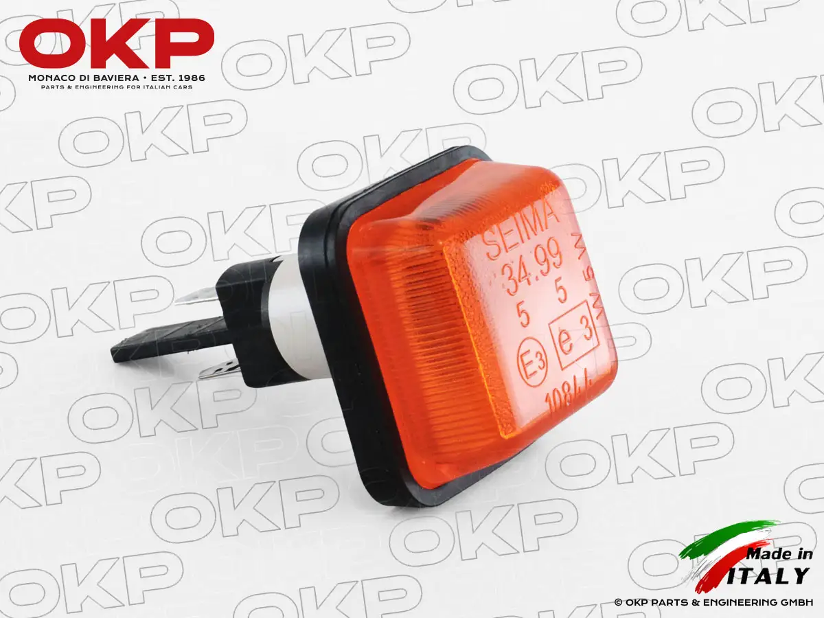 Seitenblinker eckig Spider Bj. 83 - 89 / Alfetta / GTV / GL