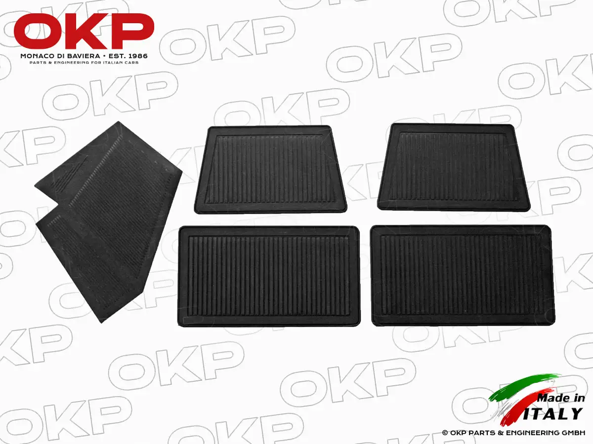 Satz Gummimatten für Teppich Ferrari 330 - 365 GT 2+2