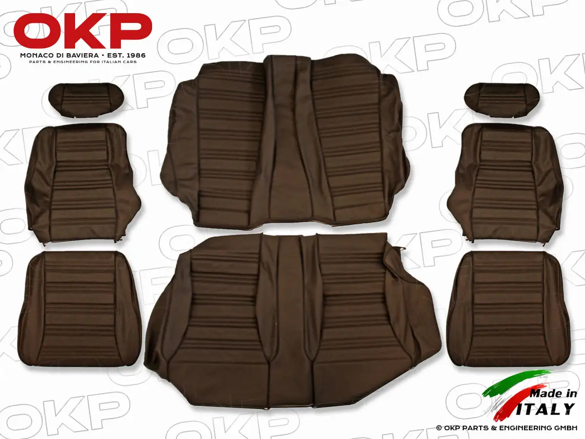 Selleria sedile 2000 GTV Bertone pelle forato espresso