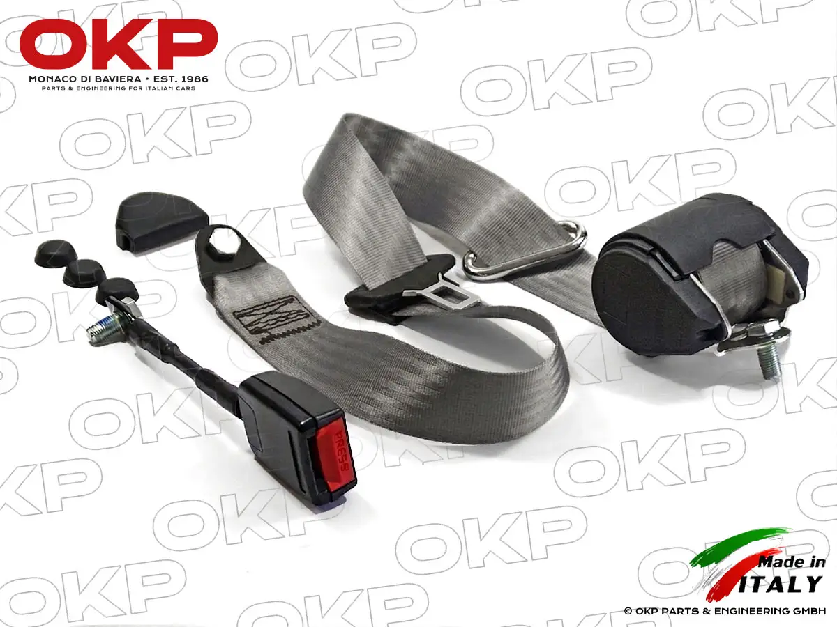 3 Point Automatic front seat belt Spider / GTV / 308 SILVER