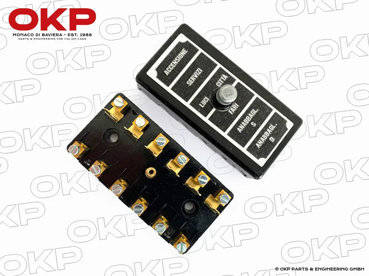 Sicherungskasten 750 1. Serie  (6 Sicherungen)