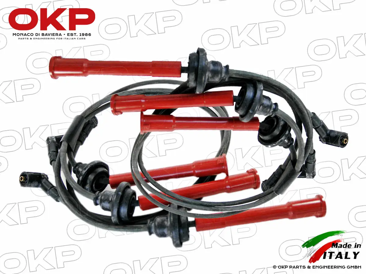 Satz Zündkabel Alfa 155 2,5 V6 + Fiat Croma 2500 V6