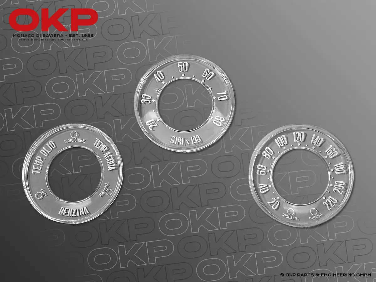 Satz Skalen für Instrumente 750 / 101 Veloce