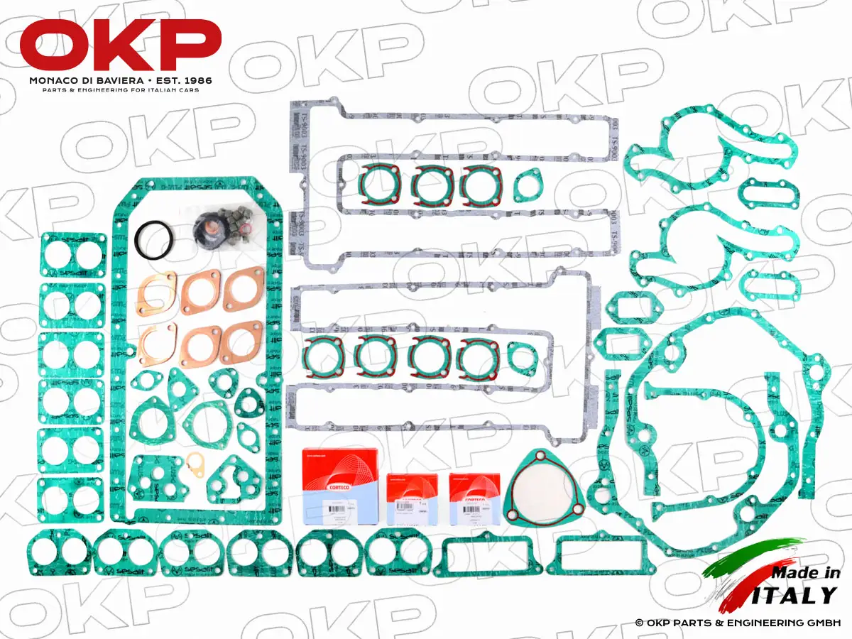 Motordichtsatz Fiat Dino 2400 (ohne ZKD)