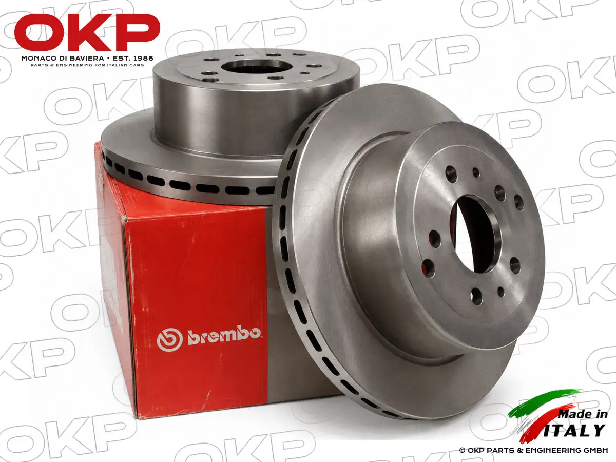 Coppia dischi freno posteriore Ferrari 400 / 412i (Brembo)