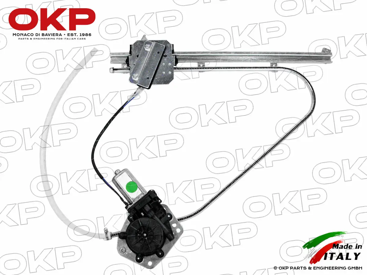 Window mechanism electric complete right Spider 70-93