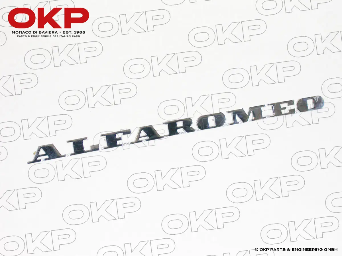 Schrifzug Alfa Romeo Heckblech Montreal (405mm)