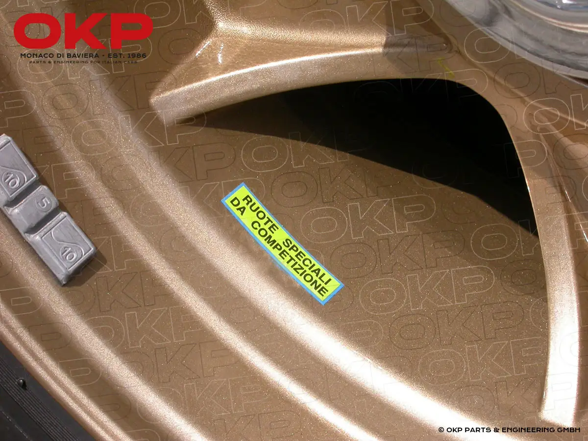 Aufkleber Satz 4 Stk. Ruote Speciali da Competizione