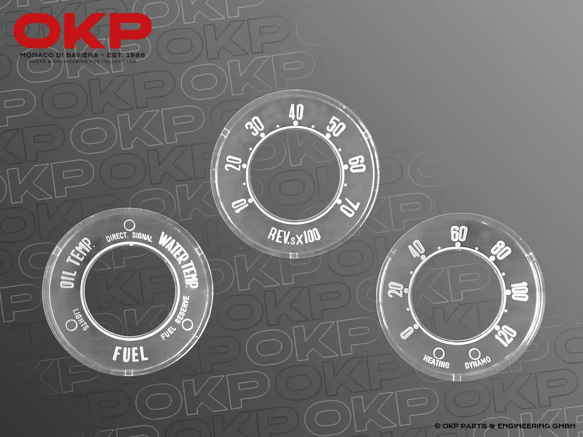 Satz Skalen für Instrumente 750 / 101 Typen USA