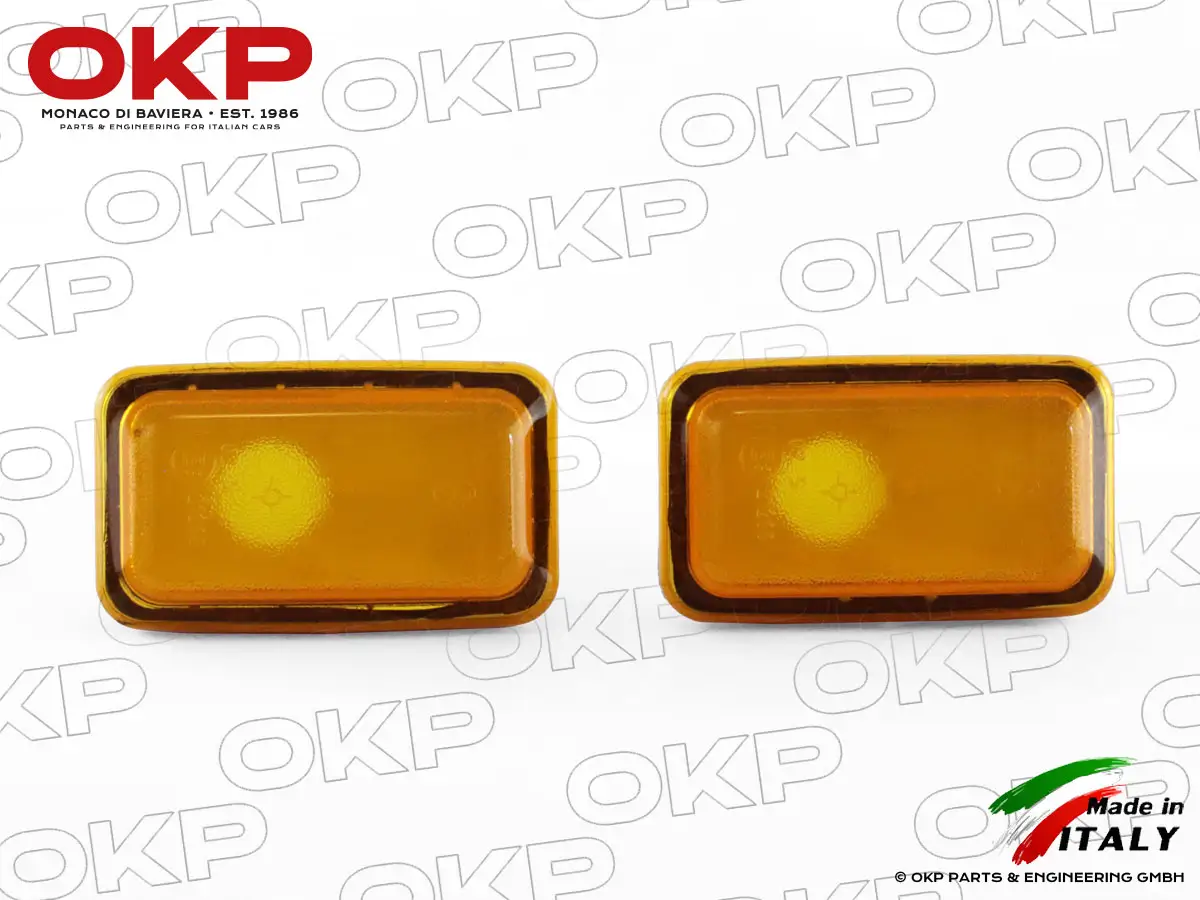 Satz Seitenblinker eckig orange 911 / 924 / 944 / 968