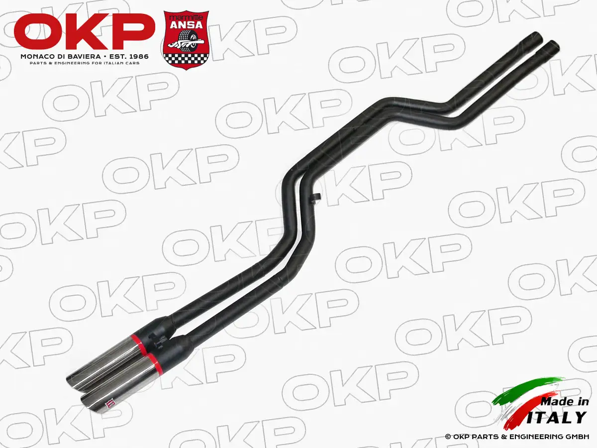 ANSA Marmitta posteriore DX Ferrari 365 GT/4 2+2
