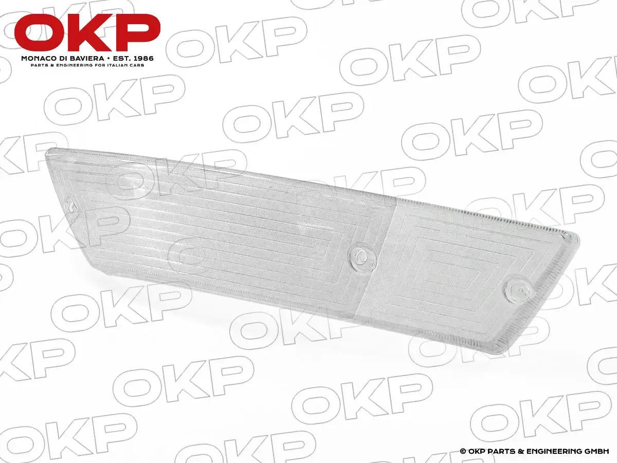 Blinkerglas Fastback Spider vorne rechts weiß