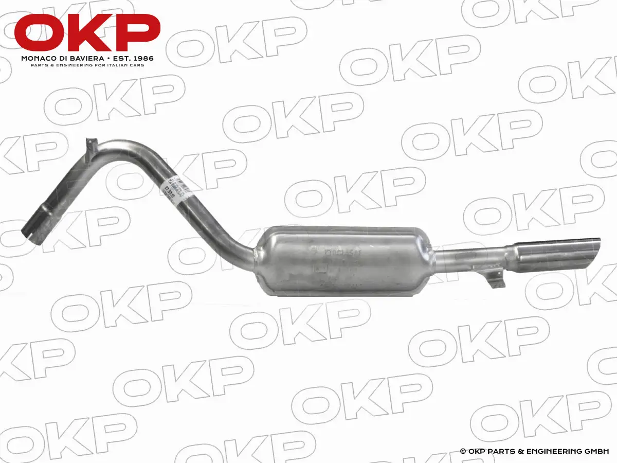 Schalldämpfer hinten links Fiat Dino 2000 Spider
