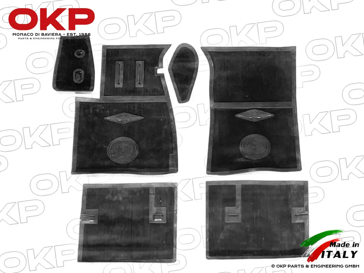 Satz (6) Gummimatten 2000 / 2600 Touring