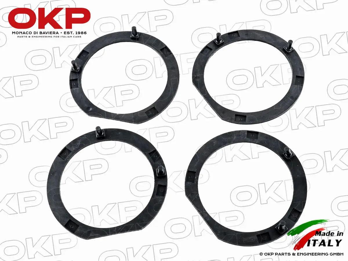 Satz (4) Gummiunterlagen Scheinwerfertopf Ferrari GTB/4