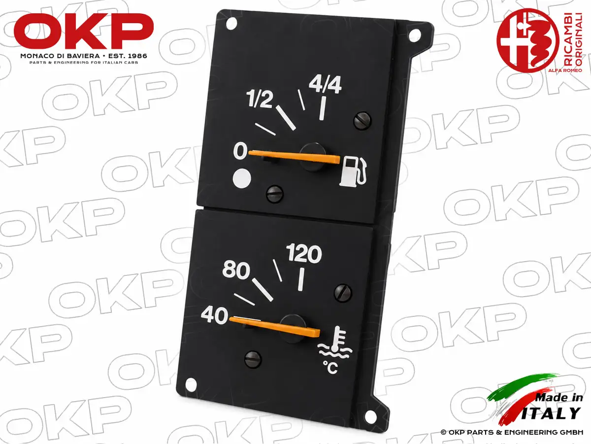 Indicatori carburante / temperature acqua Alfa 75 NOS