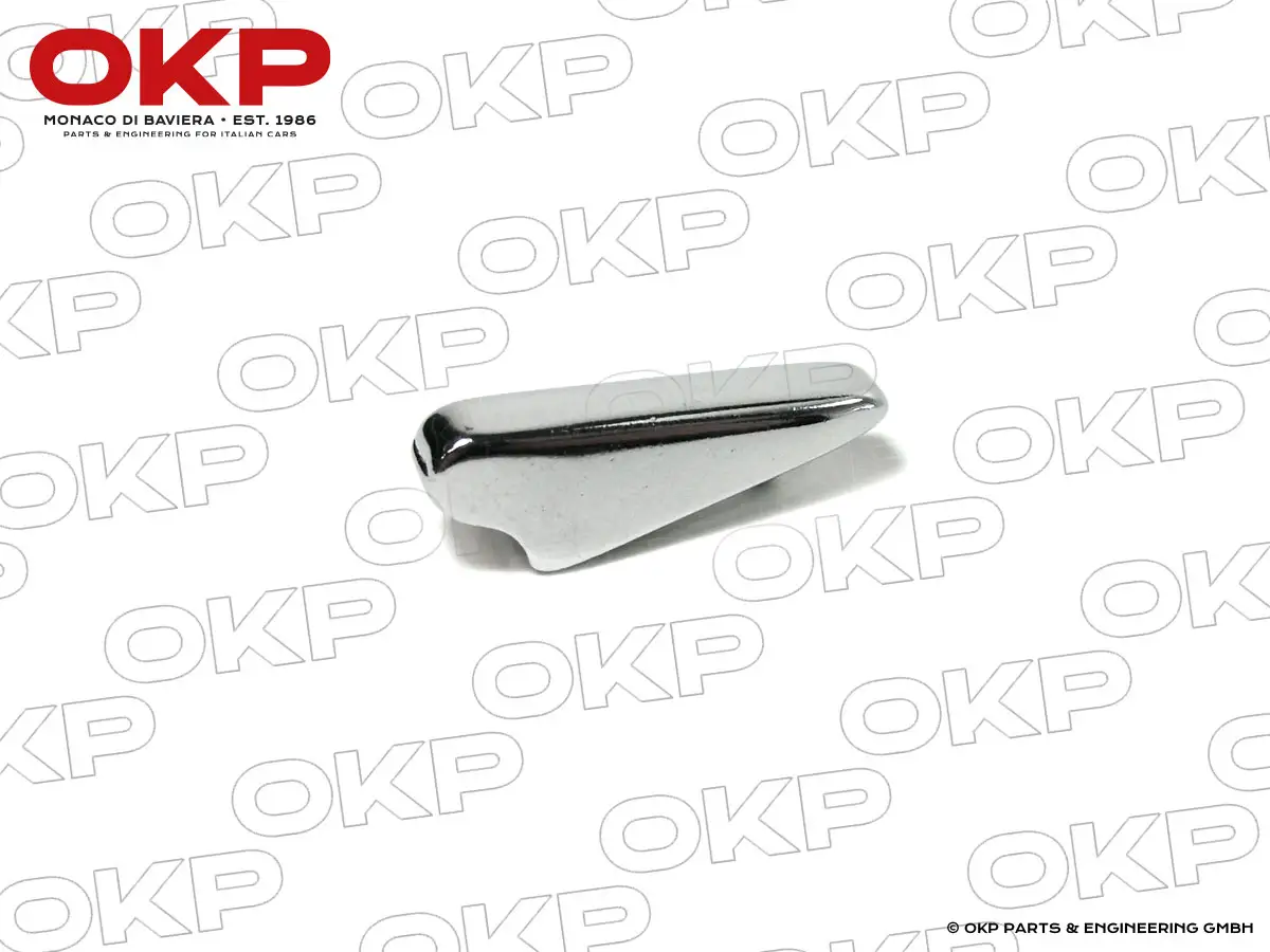 Chromheber für Tankklappe  AR Spider / Fiat 124 Spider