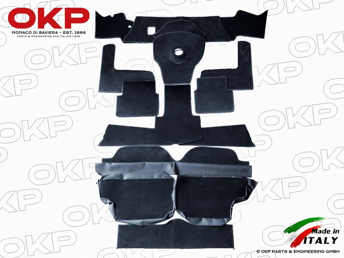 Teppichsatz anthrazit 101 Giulietta / Giulia Sprint Speciale