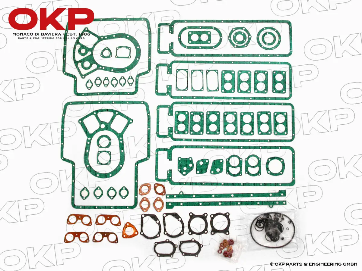 Motordichtsatz Ferrari 250 (ohne ZKD) 1. + 2. Serie