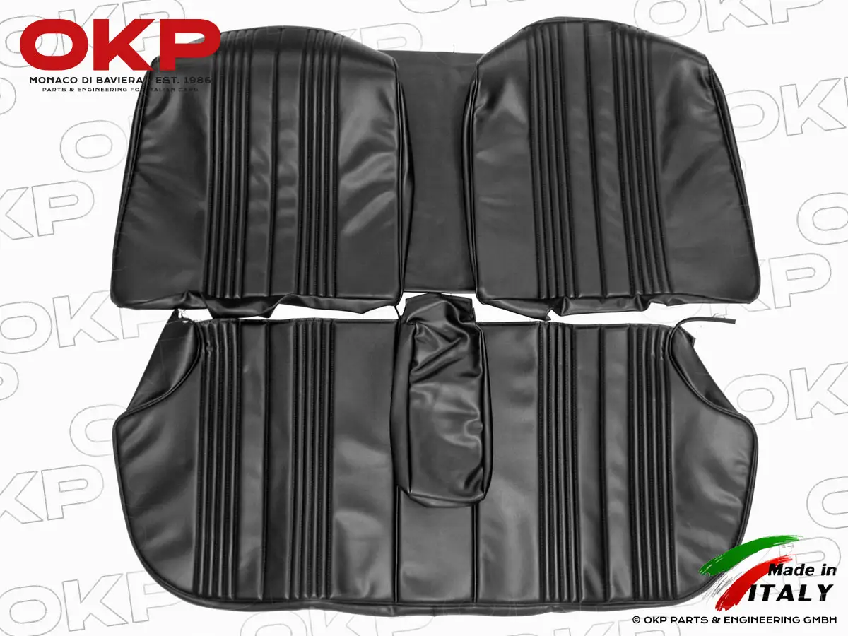 Sitzbezug hinten Giulia Super Nuova Kunstleder schwarz