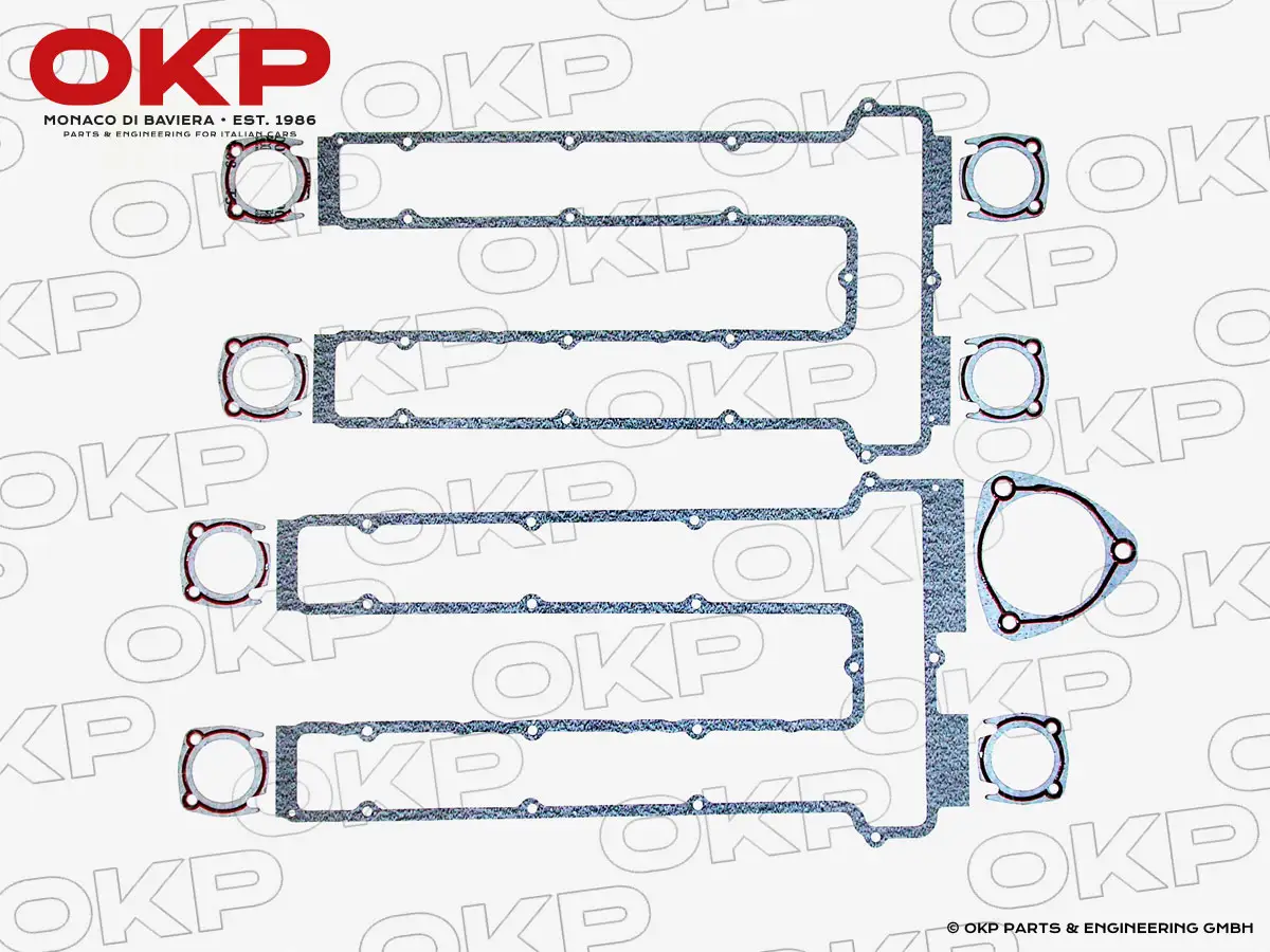 Satz Ventildeckeldichtungen Ferrari / Fiat Dino